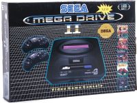 Ігрова відео приставка Sega Mega Drive 2 16bit 368 ігор з 2 бездротовими джойстиками, бездротова консоль Сега Мега Драйв для телевізора AV HDMI 