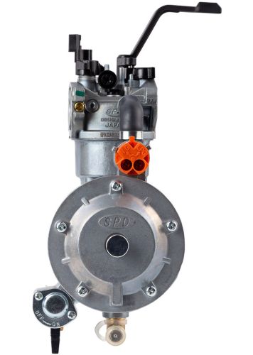 Газовий карбюратор для бензинового генератора Dual Fuel Carburetor 4-6 кВт з газовим редуктором і перемикачем на два види палива пропан-бутан