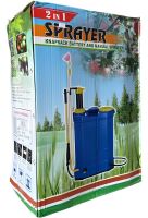 Ручний Обприскувач Sprayer 3wbs-16 на 16 л акумуляторний ранцевий насос з регулюванням тиску 12W Садовий Розпилювач для дезінфекції рослин