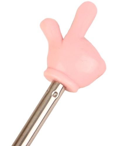 Телескопическая указка палец Bambi PCM-205 Pick-me 21-69 см для учителя, Раскладная выдвижная рука палочка в виде пальчика для презентаций