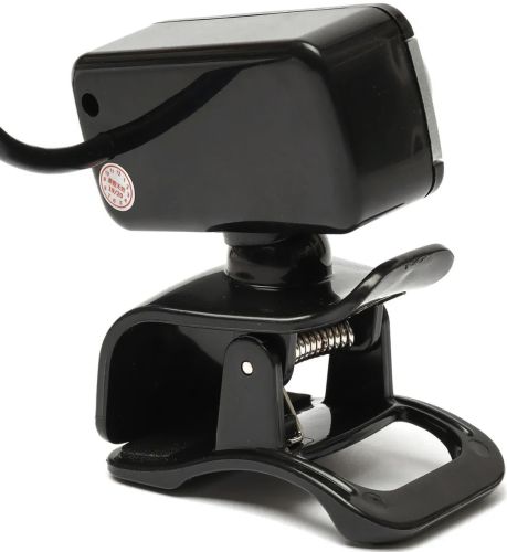 Проводная веб камера с микрофоном Digital HD Camera RD517 640х480 универсальная внешняя USB веб-камера на прищепке для ПК компьютера и ноутбука Черная