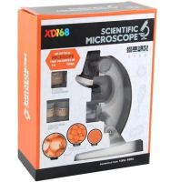 Дитячий мікроскоп Scientific Microscope XD168 з зумом 400х для наукових досліджень Лабораторія зі збільшенням і набором для дослідження HA-156