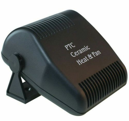 Автомобільний обігрівач салону від прикурювача Auto Heater HJ - 701 Fan 12 volt DC 150W, Тепловентилятор дуйка HJ701 для авто 150 Вт Чорний