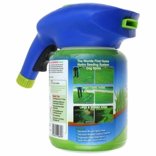  Рідкий газон Hydro Mousse Liquid Lawn 2 в 1 + Розпилювач для гідропосіву з рідиною Гідро Маус для засіву і додання густоти газону