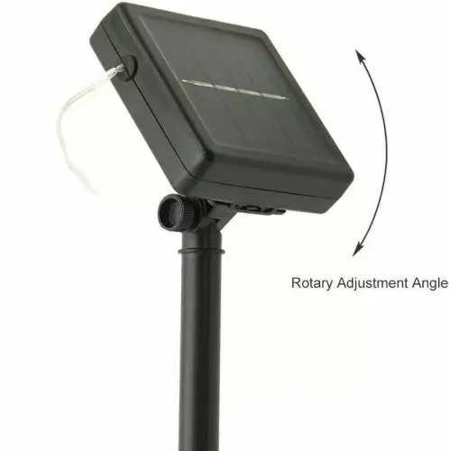 Уличная светодиодная гирлянда Solar String Lights 22 метра 200 LED диодов Теплый белый Роса Warm light с солнечной панелью для деревьев и веранд