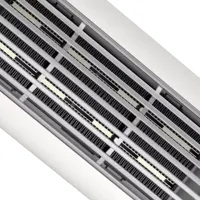 Електричний підлоговий обігрівач тепловентилятор Lasko FH-500 1200W 2 режими, Настільний електрообігріатель дуйка FH500 для будинку від мережі Білий