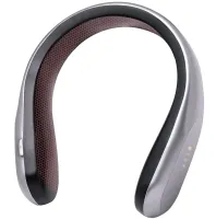 Бездротовий обігрівач на шию Handy Heater Freedom MAG - 634 з 4 режимами нагріву від USB, переносний акумуляторний міні обігрівач для шиї Сірий