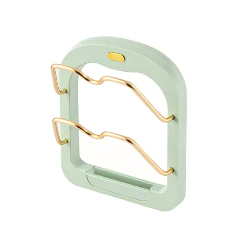 Настінний тримач для кришок Kitchen Pot Cover Rack, Підставка органайзер сушарка для 2 кришок каструль на стіну, Навісний стелаж для кришок