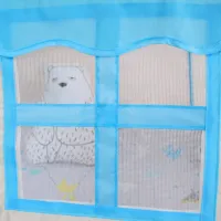 Дитячий ігровий намет у вигляді будиночка Garden Play Tent 130х130х100 см з вікнами для дому та вулиці, ігровий намет для дітей з сумкою Синій