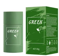 Очищаюча зелена маска для обличчя Nicor Green Mask Stick Maseczka Do Twarzy з органічною глиною і зеленим чаєм для глибокого очищення і звуження пір