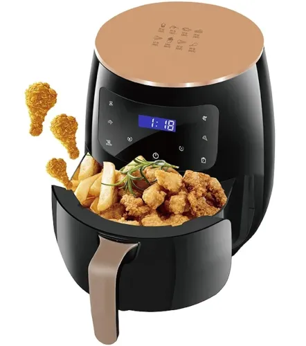 Безмаслянная Аерофритюрниця мультипечь Air Fryer su Tai ST-505 6л для приготування їжі 2400W фритюрниця без масла з функцією аерогрилю S18