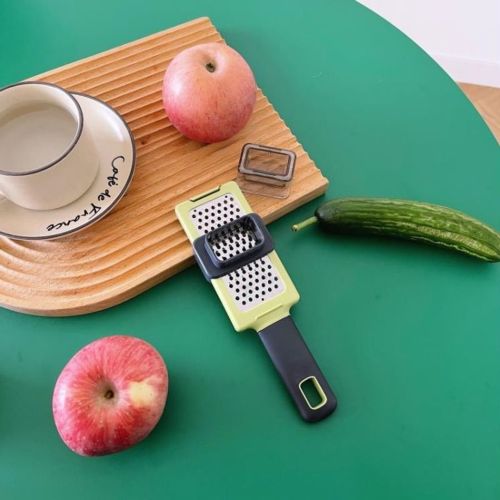 Ручна терка для часнику Functional Kitchen Gardget, Ручний кухонний подрібнювач, часничниця, подрібнювач-терка, давилка, прес, сиру шоколаду