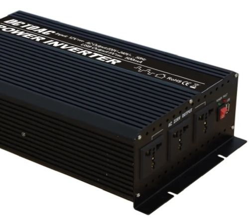 Автомобільний інвертор UN-3064 12000w 12v-220v Авто перетворювач напруги струму від прикурювача і акумулятора 12В 12000в з захистом від перегріву