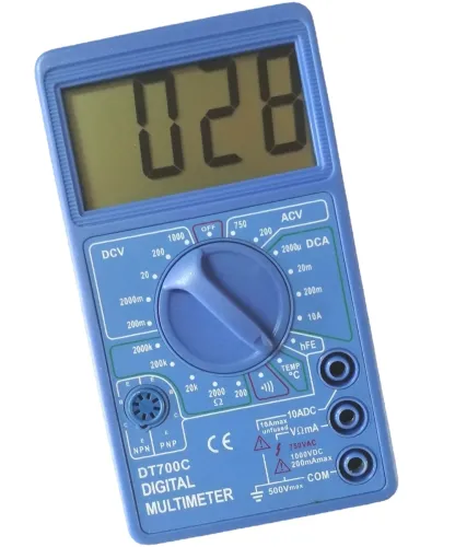 Мультиметр Digital DT700C звуковий, цифровий мультиметр, вимірювальний прилад, цифровий мультиметр