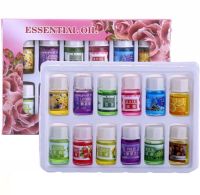 Набір водорозчинних ефірних олій Essential Oil EOS-012 12шт з різними ароматами для дифузора, Ефірна аромоолія по 3мл для ароматизаторів