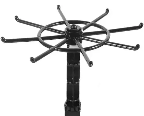 Обертається підставка тримач 1 Tier Jewelry Rack AND944 для зберігання ювелірних виробів 1 рівень, тримач для демонстрації браслетів і ключів