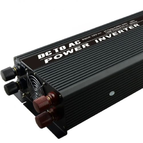 Автомобільний інвертор UN-3064 12000w 12v-220v Авто перетворювач напруги струму від прикурювача і акумулятора 12В 12000в з захистом від перегріву