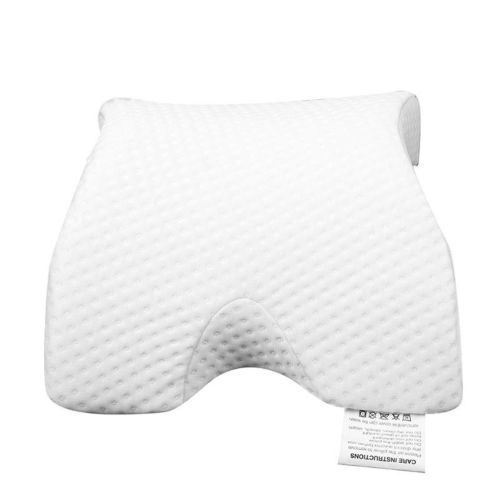 Ортопедична вигнута подушка для сну Nap pillow NJ - 137 з тунелем для руки і шиї з піни з ефектом пам'яті, Гіпоалергенна подушка тунель