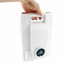Електрична Дезодоруюча сушарка взуття Shoes Dryer XL - 648 з таймером, нагрівач для шапок, рукавичок і шкарпеток з ультрафіолетовим нагріванням Біла