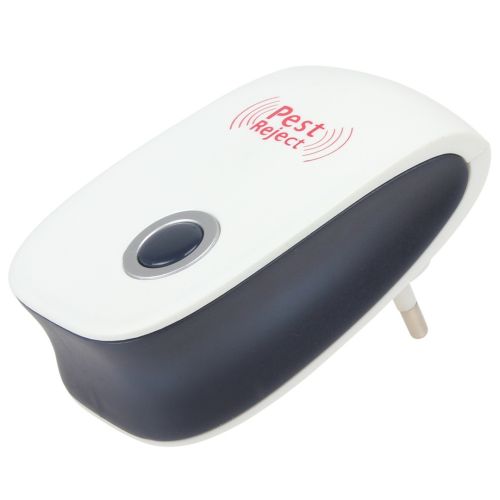 Ультразвуковой отпугиватель насекомых и грызунов Electronic Pest Reject Repeller устройство для уничтожения мышей тараканов, комаров прибор в розетку