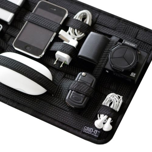 Автомобильный органайзер на козырек Grid-it! Organizer Vehicle Storage Plate, Многофункциональный держатель для мелких предметов в машину Черный