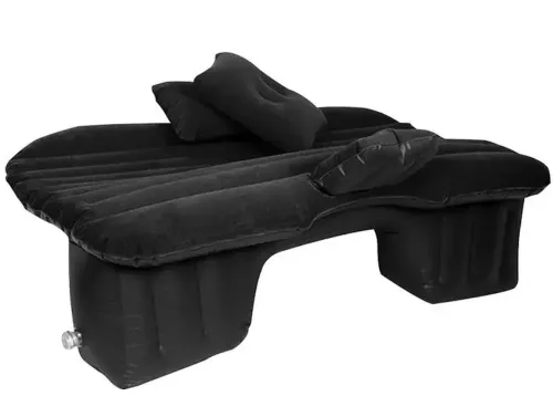 Надувний автомобільний матрац на заднє сидіння Car Travel Bed CT-001 135x80 см з підголовником, універсальна ліжко в авто з насосом і подушками