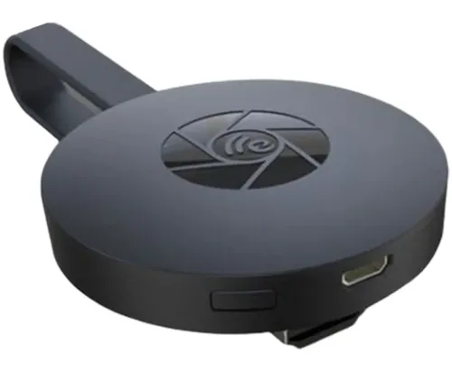 Бездротовий Wi-Fi HDMI приймач адаптер Chromecast MiraScreen G2 мультимедійний медіаплеєр з вбудованим WiFi модулем з телефону на телевізор Чорний