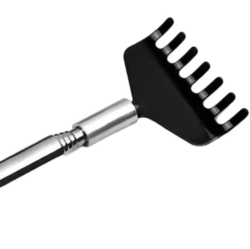 Телескопічний складаний скребок Yeipis tickle grab XL-740 20-68 см для спини, масажна складна чесалка щітка на 5 секцій для масажу і зняття свербіння