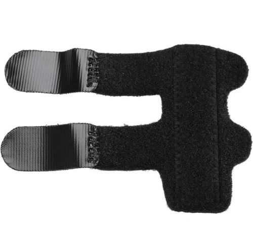 Бандаж на палець руки Finger Splint, Дитячий ортез шина на мізинець, Фіксатор пальця руки Чорний