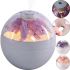 Аккумуляторный увлажнитель воздуха Poke Ball Flower Humidifier OFAN-505 с цветами и LED подсветкой, Настольный аромадиффузор ночник 220мл от USB