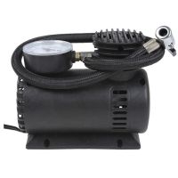 Електричний Автомобільний компресор 300 PSI 10-12amp 25л ji030 повітряний насос для автомобіля, Автокомпресор для підкачки коліс машини чорний