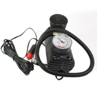 Електричний Автомобільний компресор 300 PSI 10-12amp 25л ji030 повітряний насос для автомобіля, Автокомпресор для підкачки коліс машини чорний