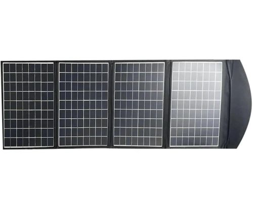 Складна портативна сонячна панель CL ZD1860 60W 18V на 4 секції з USB для зарядки телефону Водонепроникна гнучка батарея 60Вт для кемпінгу