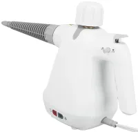 Вертикальний ручний паровий відпарювач Steam Cleaner TB958 з 6 насадками для прибирання, Пароочисник парогенератор Тобі DF-958 350мл від мережі