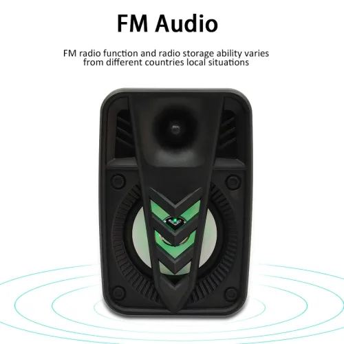 Портативна бездротова колонка валізу ESS-105 з Led підсвічуванням USB, SD, FM, AUX Bluetooth зі світломузикою акумуляторна музична, міні-валіза