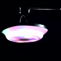Уличная аккумуляторная гирлянда с лампой RGB X-Balog CH-515 10 метров, Туристический светильник фонарь с гирляндой Camping light KXK-828 USB Мультицвет