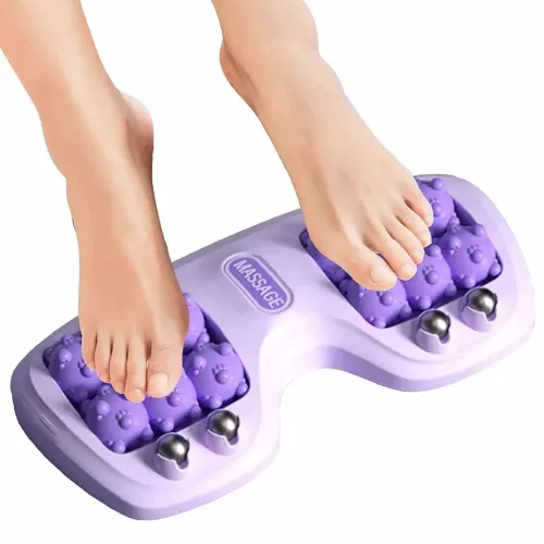 Роликовый массажер для ног Cat Claw Style Foot Massager рефлексотерапевтический для массажа стоп с магнитными шариками для снятия стресса и усталости