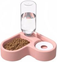 Автоматична годівниця для собак і кішок Automatic Pet Feeder Bowl LY-622 з автоматичною поїлкою для тварин, миска поїлка 2в1 для корму і води