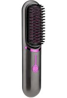 Акумуляторна гребінець для випрямлення волосся Hair Styler MAG - 789 портативна щітка випрямляч для укладання і вирівнювання, дорожній праску від USB