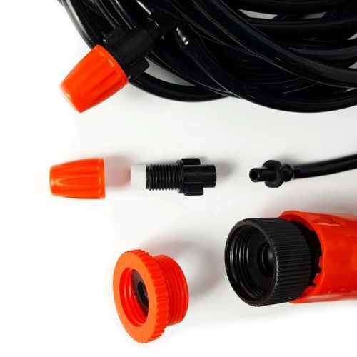 Садовий туманоутворювач 10 м Patio Mist Mistcooling Kit BD - 182 автоматична система крапельного поливу, зрошувальна система, автополив Muciakie