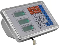 Електронне табло, голова для ваг 300кг Matarix ACS G5 з дисплеєм, Дисплей Спартак до ваг до 300 кг з металевими кнопками