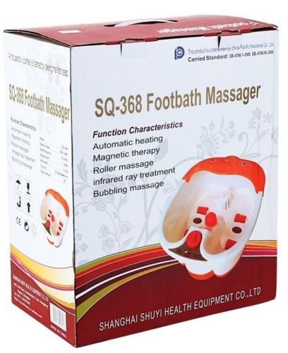 Гідромасажна ванна для ніг і стоп Multifunction Footbath Massager SQ-368, електрична масажна ванночка, ванна-масажер з ефектом джакузі