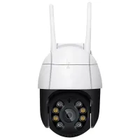 Вулична бездротова 360 IP-камера відеоспостереження PTZ - 1200 Outdoor Camera 3MP, поворотна зовнішня Wi-Fi камера з 4-кратним зумом 1080P PTZ