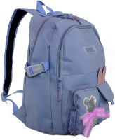 Шкільний набір сумок Fashion Sg5017 4 в 1 для дівчаток, Підлітковий комплект в школу, рюкзак на 16 л сумка шоппер пенал, ранець зі значком Фіолетовий
