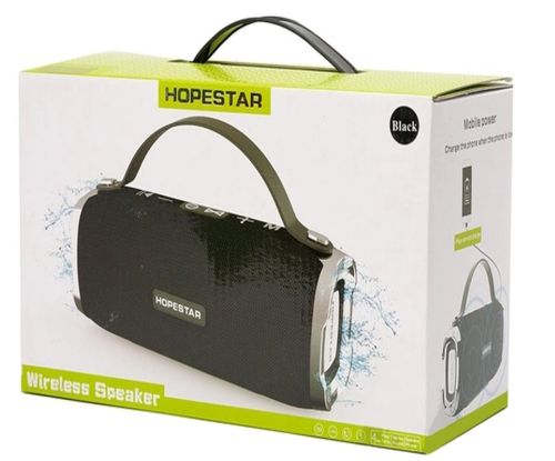 Портативна Bluetooth бездротова стерео колонка Hopestar H24, вологозахищена акустика з FM радіо і MicroSD H-24