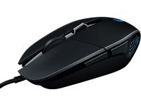 Игровая компьютерная мышь Logitech G302 Deadalus Prime проводная USB геймерская мышка с подсветкой для ПК компьютера и ноутбука G-302 Черная