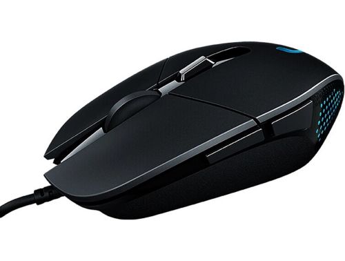 Игровая компьютерная мышь Logitech G302 Deadalus Prime проводная USB геймерская мышка с подсветкой для ПК компьютера и ноутбука G-302 Черная