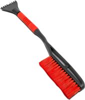 Щітка-скребок для чищення авто Snow Brush A031-001 2 в 1 телескопічна щітка для очищення автомобіля від снігу, криги зі скребком і ручкою 68-88 см