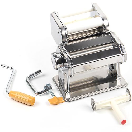 Настільна равіольніца Ravioli Maker Rainberg RB-911 Ручна локшинорізка машинка з насадками для приготування равіолі, локшини, пасти і для розкочування тіста 20x21 см