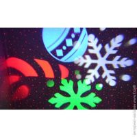 Новорічний кольоровий вуличний лазерний проектор Festival Projection Lamp для прикраси вулиці, будинки, Новорічна Вулична лазерна підсвітка